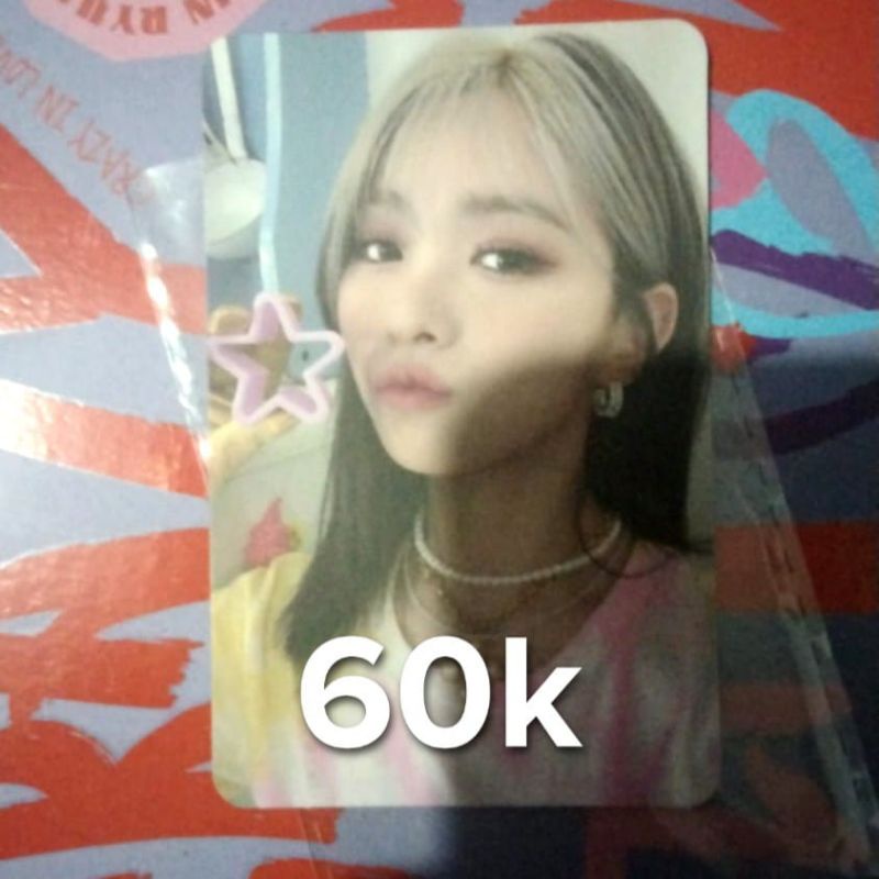 photocard official Ryujin ITZY loco crazy in love