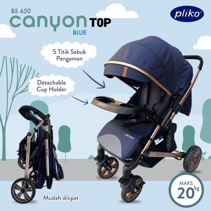 Stroller Pliko Canyon 650 Reversible