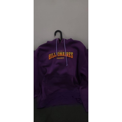 billionaires project hoodie flamin purple