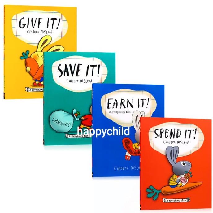 

Original guaranteed Moneybunny book spend it save it earn it give it s