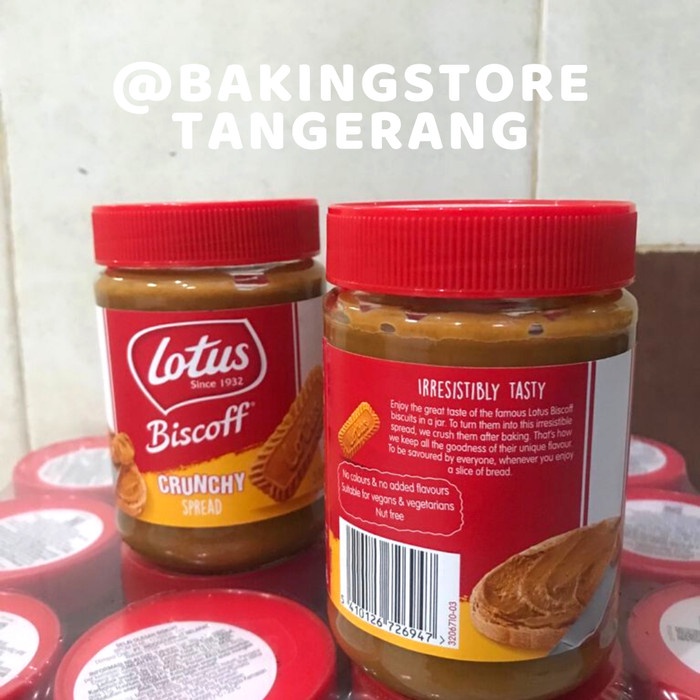 

selai- lotus biscoff spread crunchy 380 gr -selai