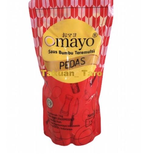 

12.12 ✨Promo✨ Mayo mayonaise hot pedas 1kg omayo !!