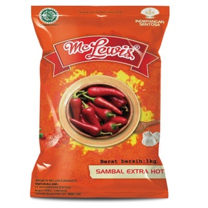 

Mc Lewis Chili Sauce Extra Hot - 1Kg/ Sambal McLewis Ex Hot/ Mc lewis Sambal Ex hot/ Sambal Mc Lewis Extra hot