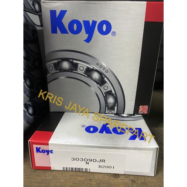 bearing taper roller seri 30309DJR, 30310JR, 30310DJR, 30310DSR merk Koyo japan