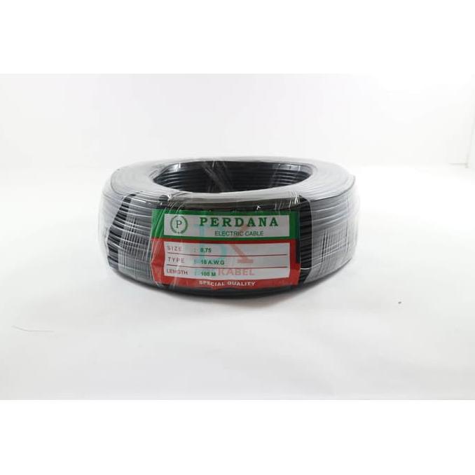 Kabel NYAF Perdana 1x0,75 / Kabel Serabut 18 AWG / Kabel Motor Jumper Non COD
