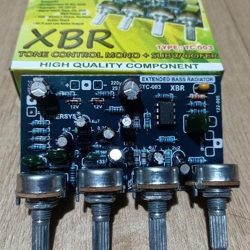 ⇝ Tone Control Mono XBR Subwoofer ひ