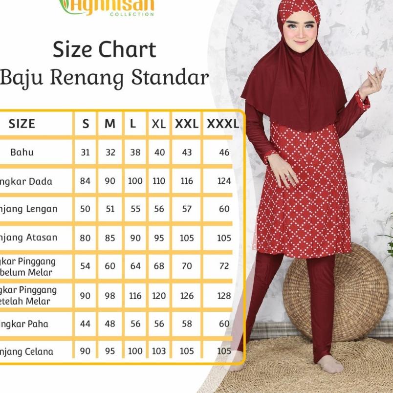 ►®◄ Baju Renang Muslimah Standar by Aghnisan Collection