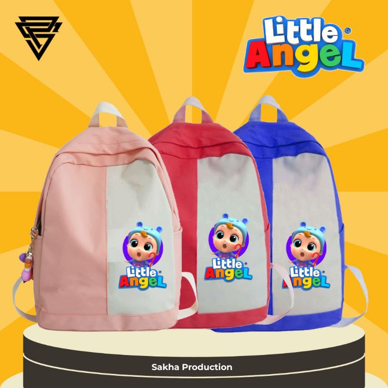 tas ransel anak sekolah SD little angel terbaru 2023