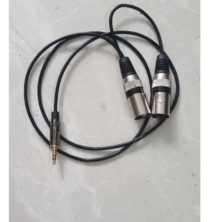 Harga Termuraah jack hp ke mixer amplifier canon xlr male pria to jack 3,5mm