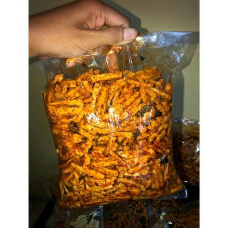 

BASRENG JELETOT PEDAS DAUN JERUK 500 GRAM