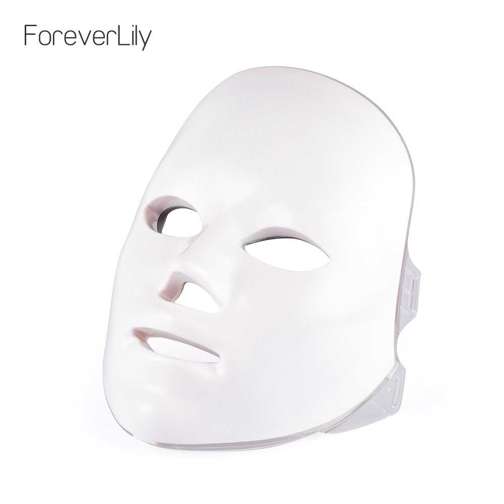 ForeverLily Masker Wajah LED Phototherapy Facial Beauty Mask - AL07 ( Mughnii )