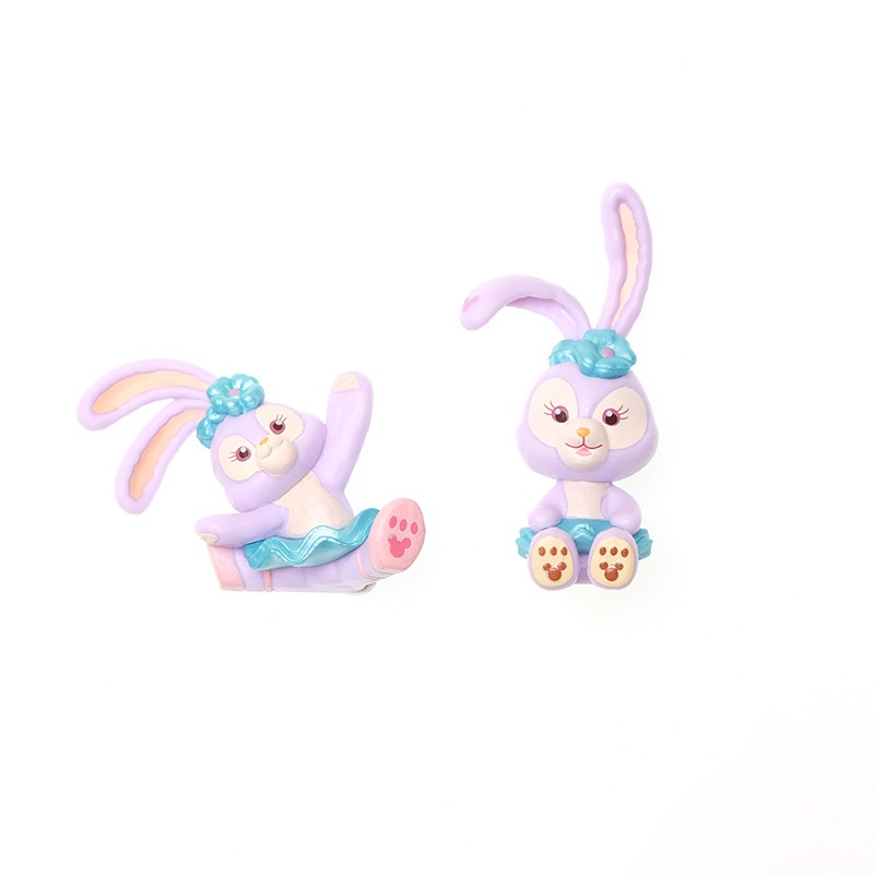 Versi Bunny Ballet Ornaments Q Disney Bahan Telepon Stellalou Liontin DIY