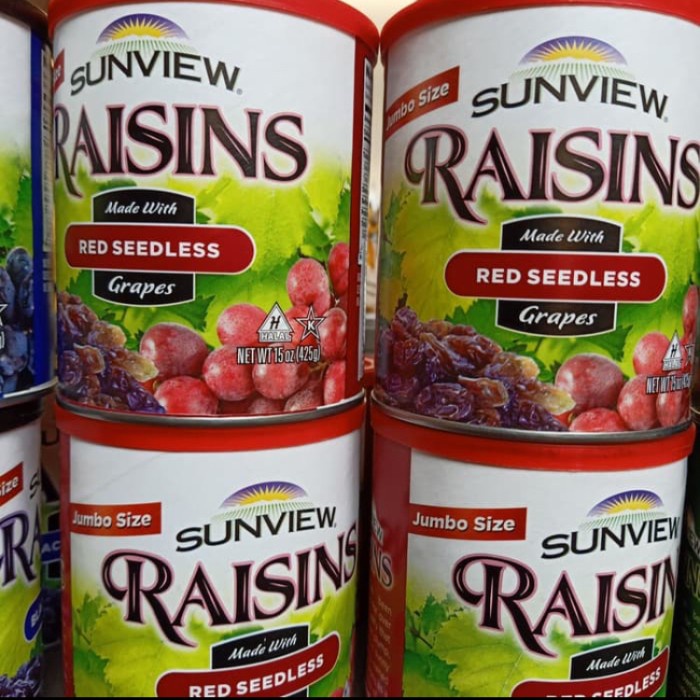 

Sunview raisint red seedless