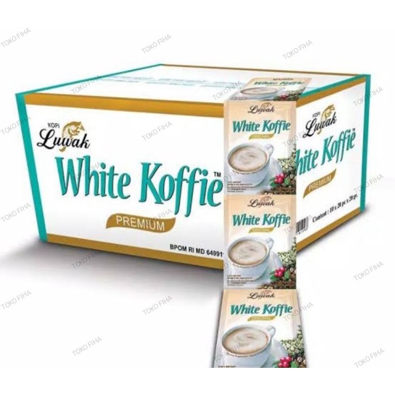 

Luwak White Koffie 20gr - renteng