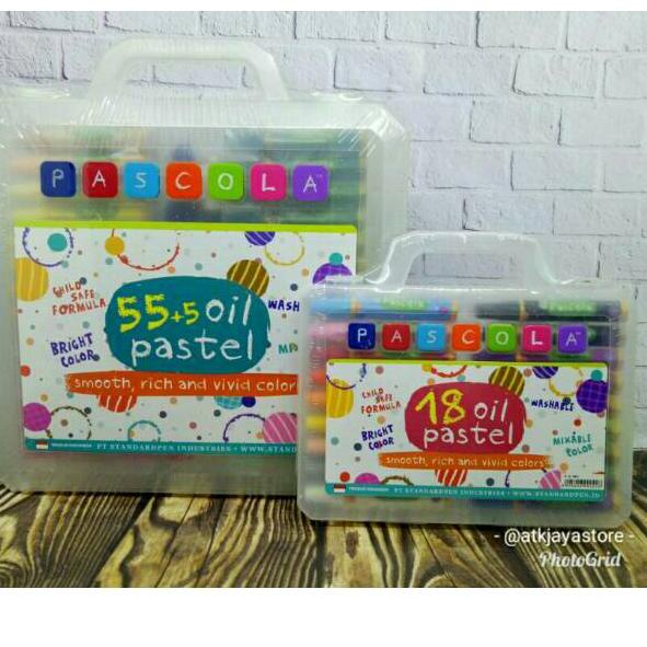 

Paket Diskon Crayon 55 warna Pascola Oil pastel