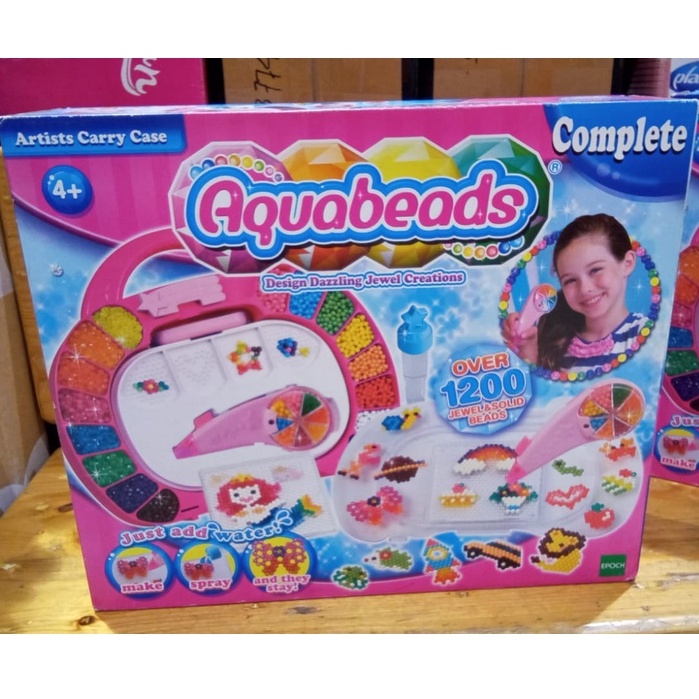 Aqua Beads Set Manik Manik Artistik Aquabeads artists carry case complete