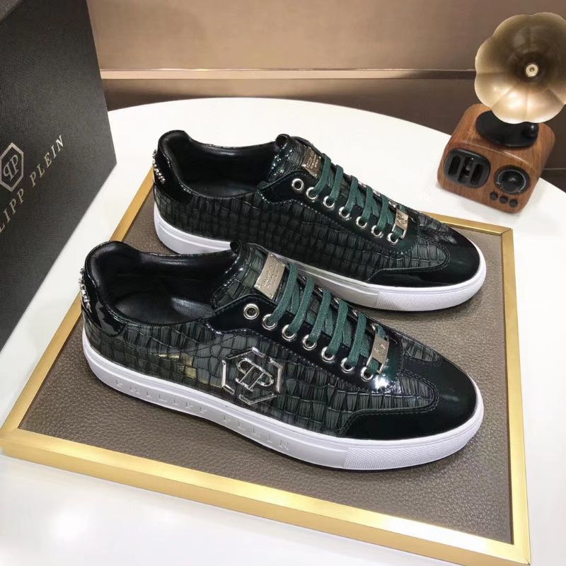 sepatu philipp plein cowok sneaker pria mirror p1shoes men shoes top