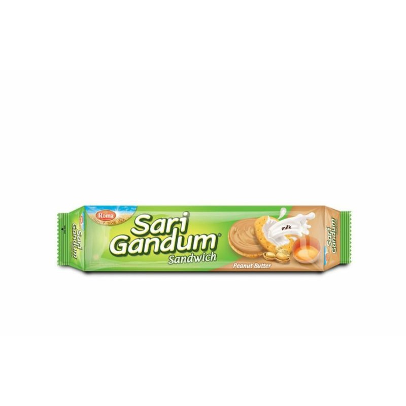 

Roma Sari Gandum Sandwich Peanut butter 108 g