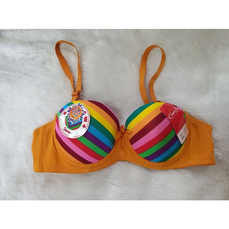 Bh wanita Sorex Bra Rainbow Colletion Bh sorex rainbow busa tipis