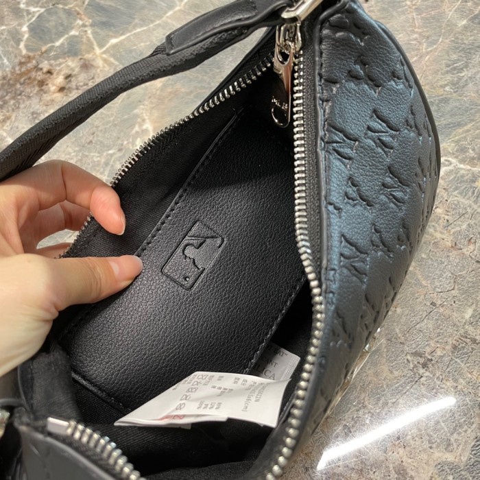 [CUCI GUDANG]Tas MIB 100% Unisek Hobo Embo BAG Korean Style