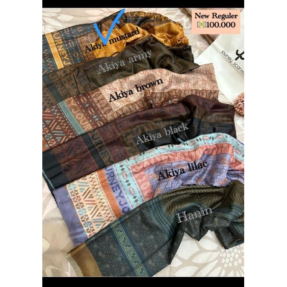 JILBAB AKIYA SERIES ORIGINAL JOURNEY SCARVES COD