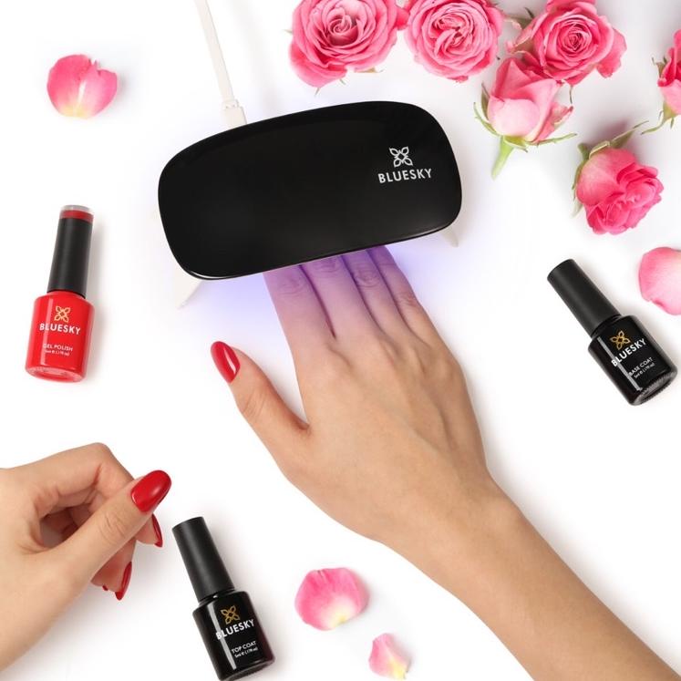 Tren Baru--BLUESKY MINI STARTER KIT PAKET NAIL ART GEL