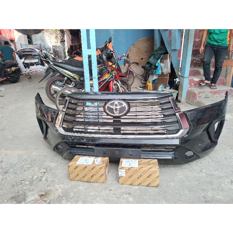 Bumper innova reborn facelift 2021 send baru