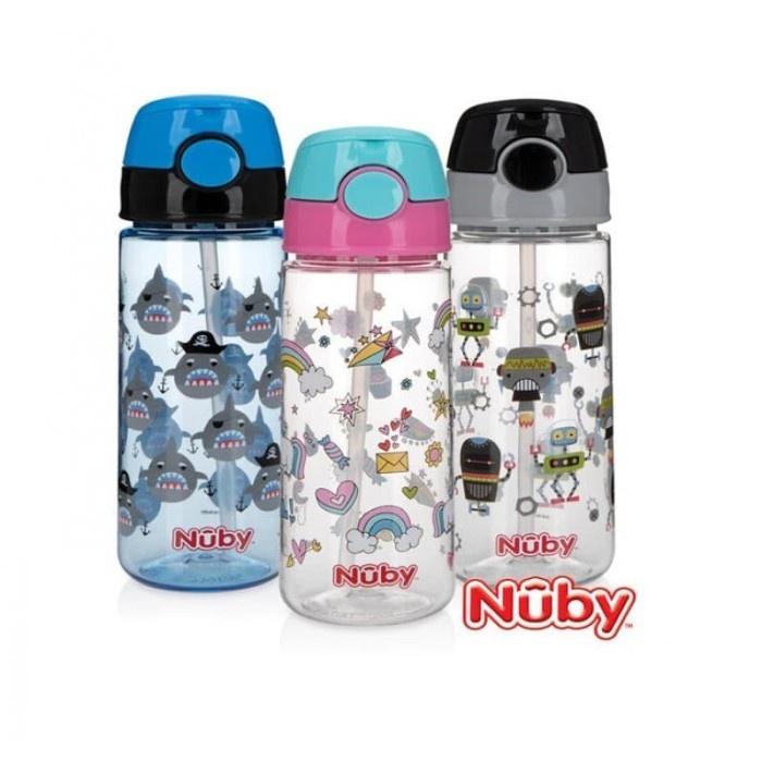Nuby Tritan Flip It Cup 532ml / Botol Minum Anak Nuby Flip It Cup