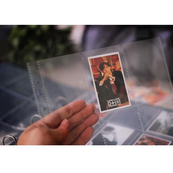 

[E-K9K] ♥☞] Collector Bantex Pocket UKURAN A4 / Bantex Collector Pocket Sleeve PP (10 sheets) #2159 08 / Pocket K-POP-top produk