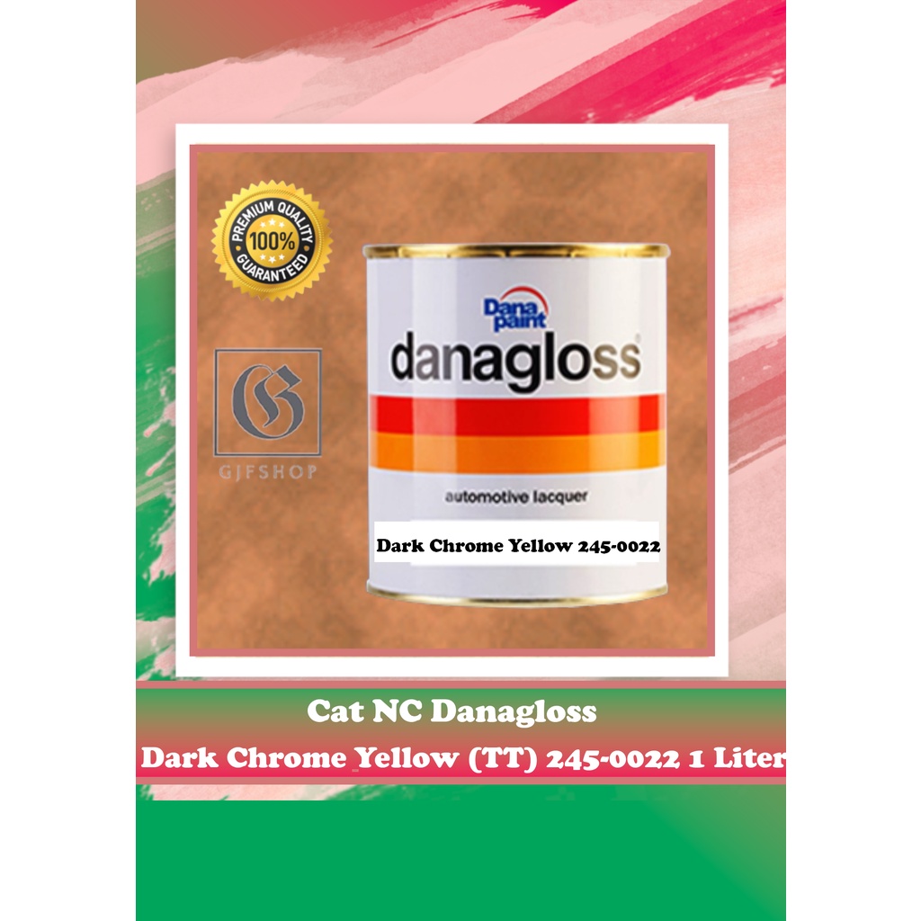 Cat Duco NC Danagloss Dark Chrome Yellow 245-0022 1 Liter
