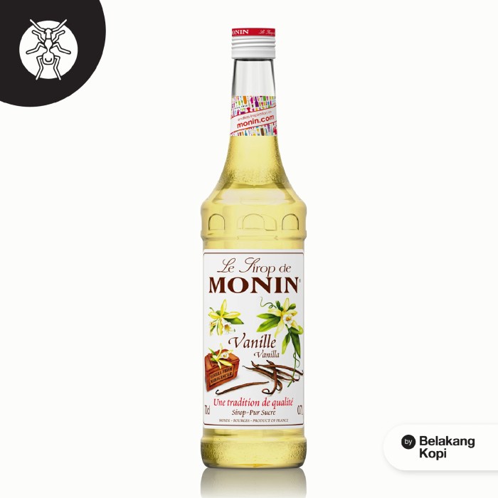 

Syrup Monin vanilla 700ml