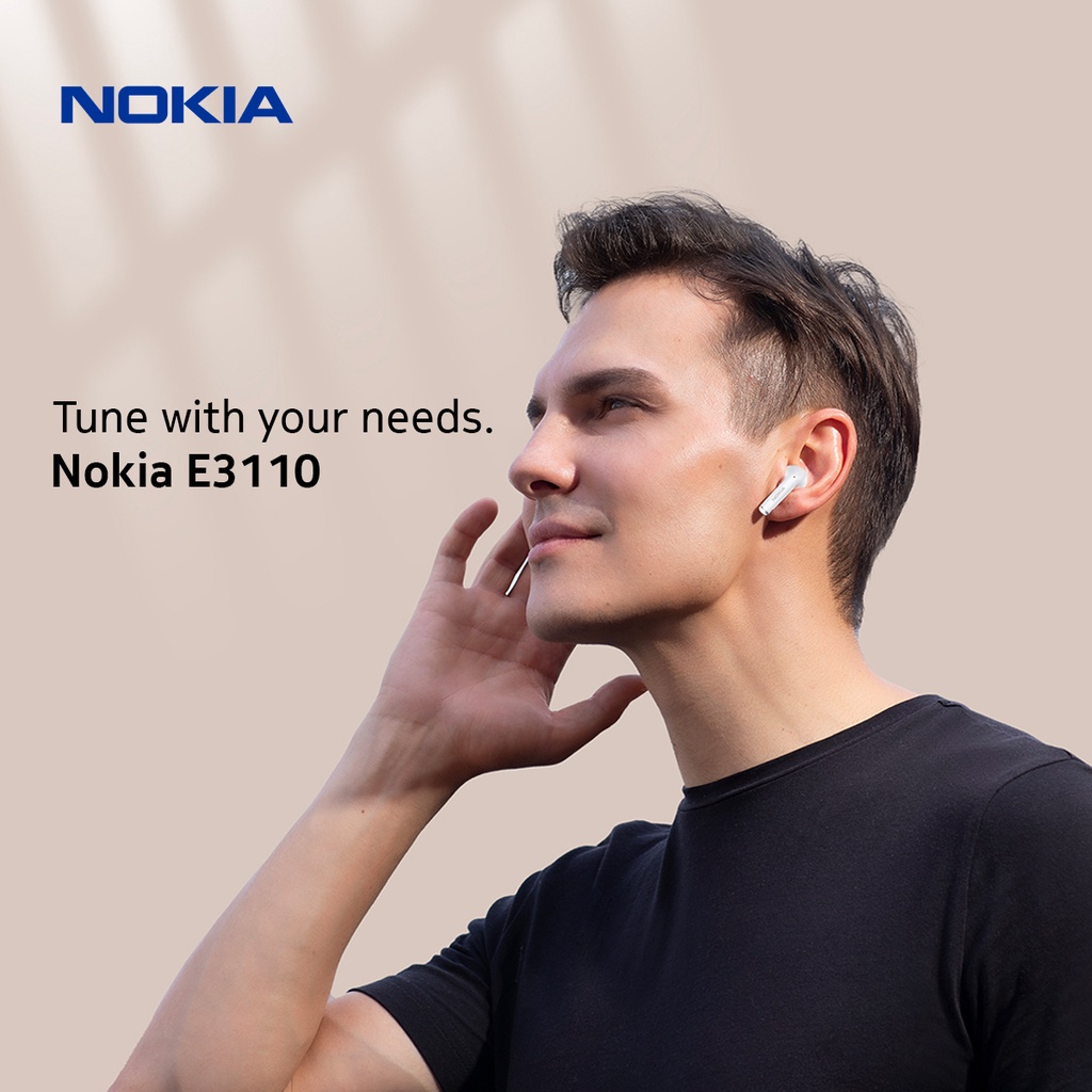 Nokia E3110 True Wireless Earbuds Bluetooth Earphone TWS HD