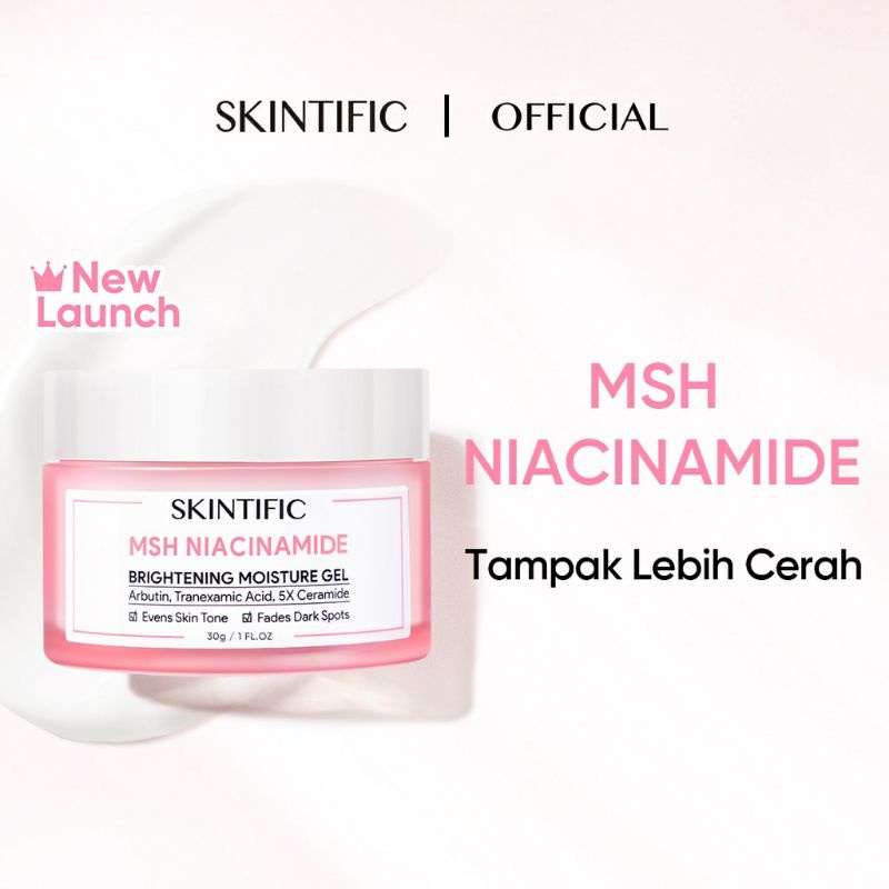 Skintific MSH Niacinamide Brightening Moisture Gel