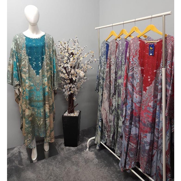 Daster Rayon Kuda Mas Kaftan Kalong Jumbo
