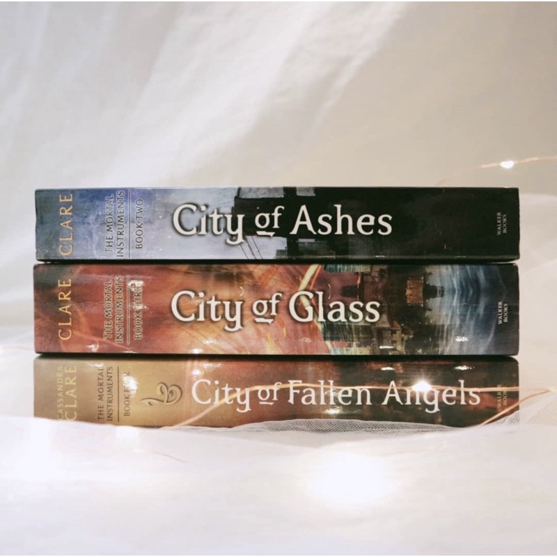 THE MORTAL INSTRUMENTS series | Bookland Realm - City of ashes, city of glass, city of fallen angels