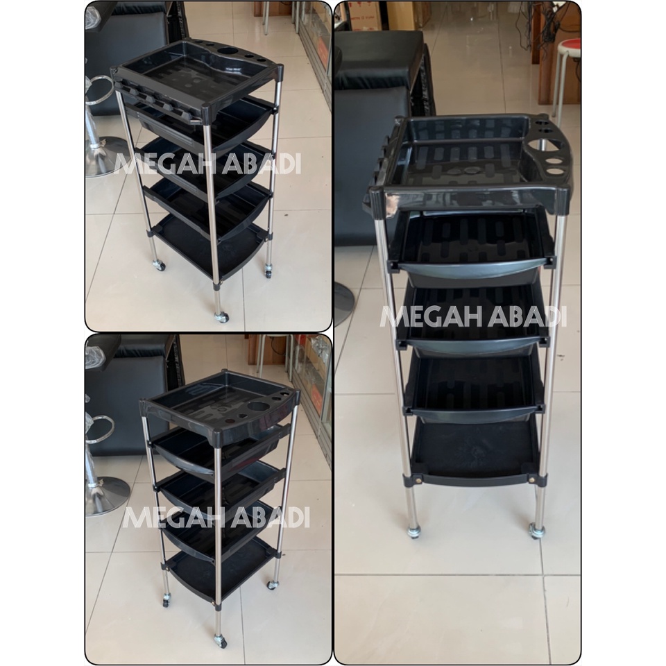 Jual RAK SALON TROLLEY / RAK TROLI / RAK SALON / RAK BARBER ( 167