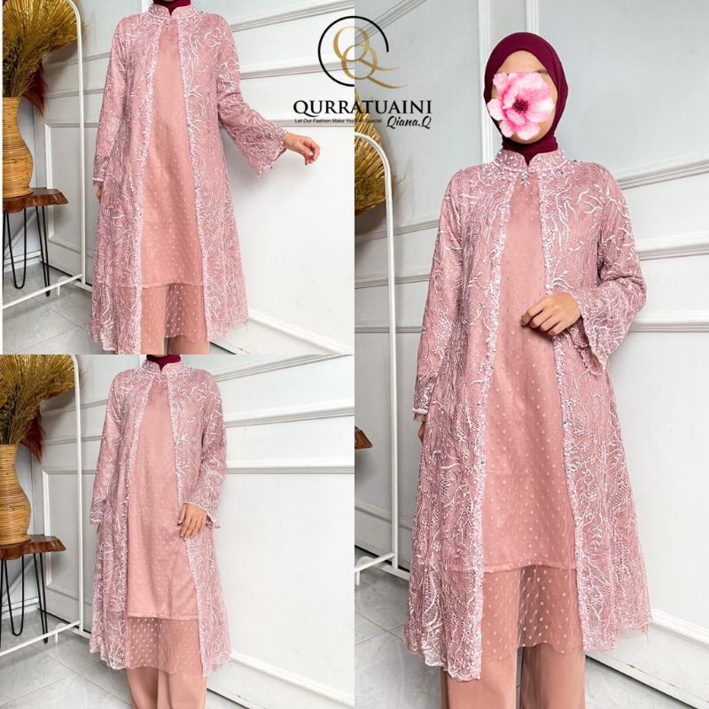 Longtunik Aliva Bordir Payet Original Butik