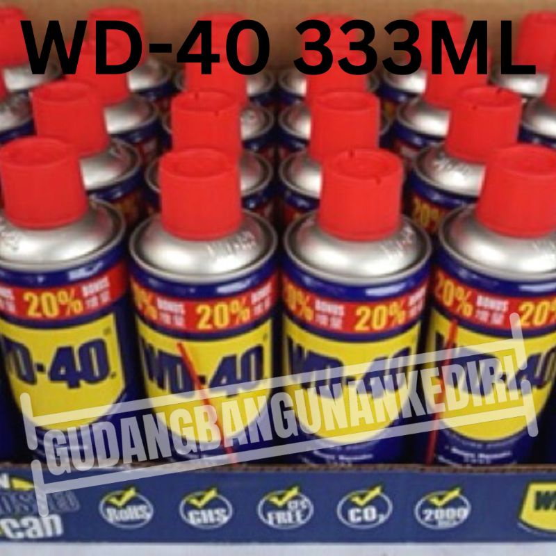 WD 40 Pelumas Anti Karat 333ml Lubricant WD40 333 ml