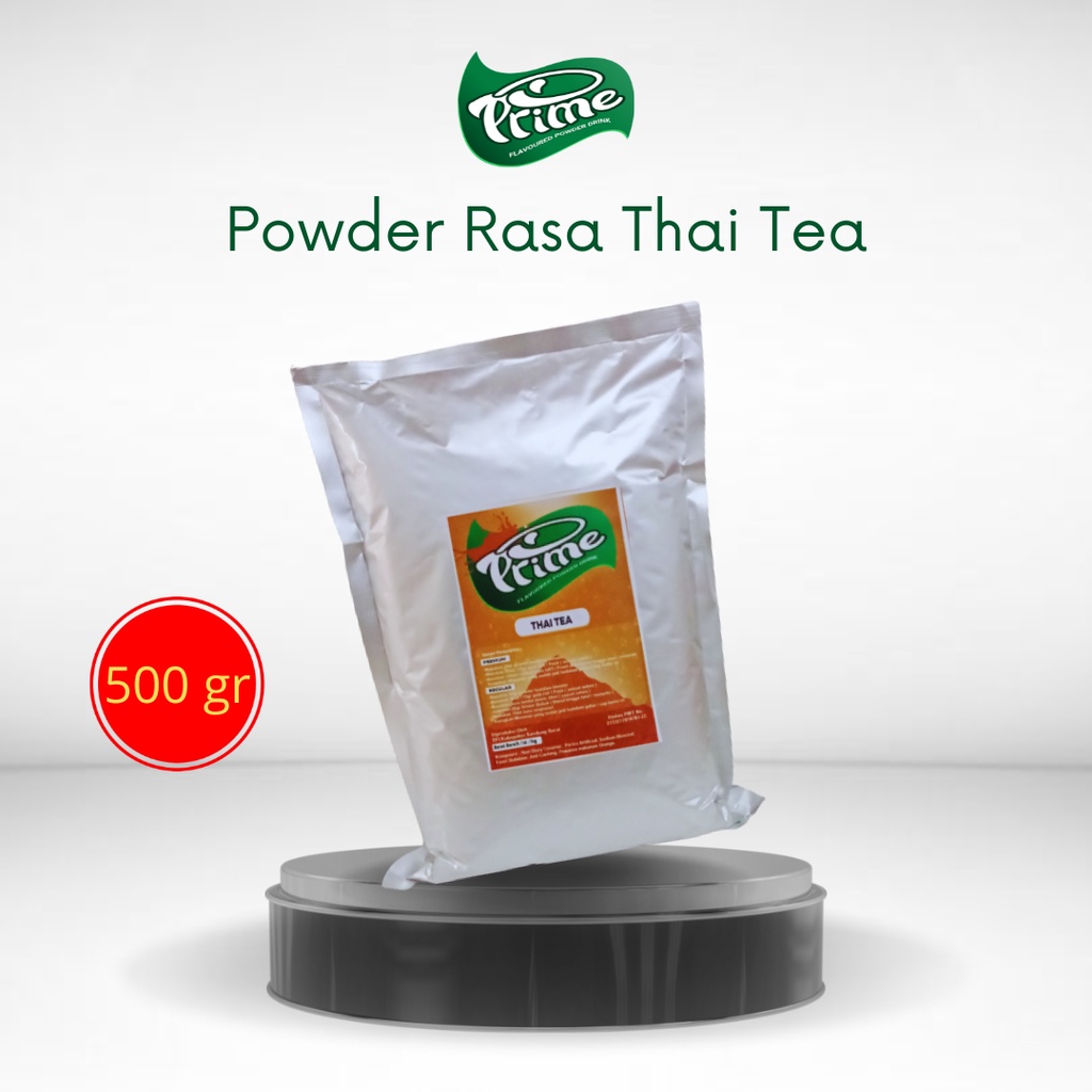 Jual Prime Bubuk Minuman Rasa Thai Tea 500gr | Shopee Indonesia