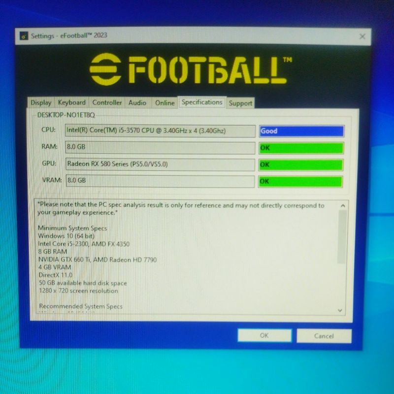 Processor Core i5 3570 + Motherboard ASUS, Efootball OK