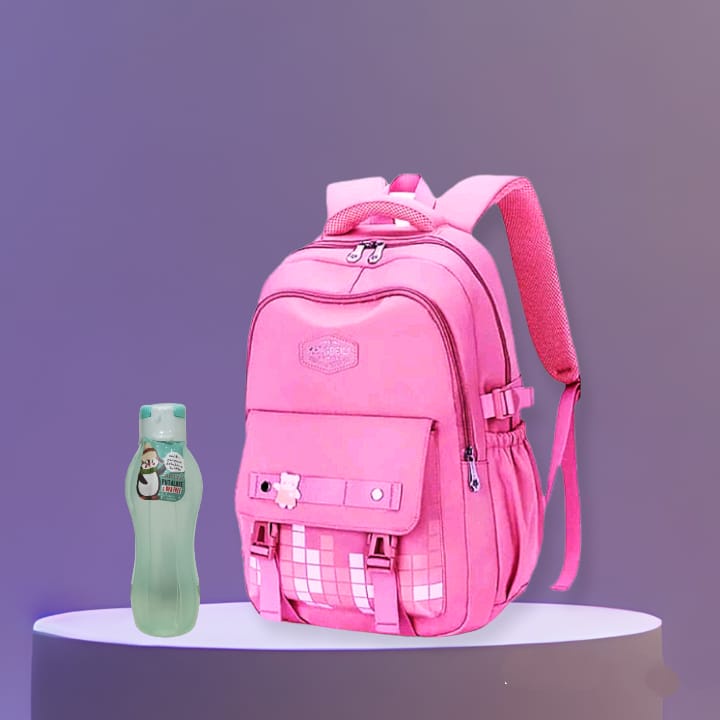 Tas sekolah wanita korea gratis botol minum/Tas Ransel Korea Tas Murah Backpack Wanita Tas Ransel Sekolah Tas Punggung Wanita