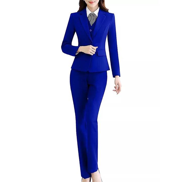 Blazer Formal Wanita Biru BCA / Biru Benhur