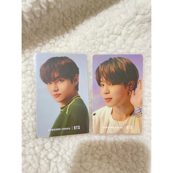 bts samsung photocard namjoon rm jin jhope jimin jungkook v suga taehyung yoongi pc
