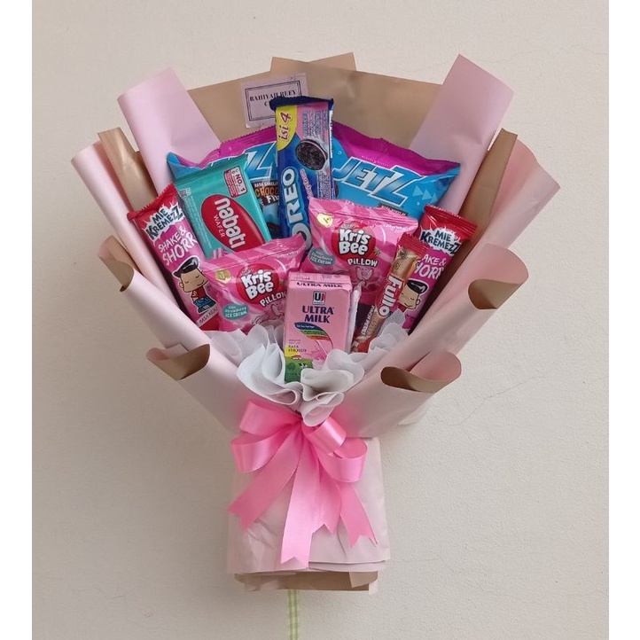 bouquet snack wisuda / bouquet snack murah / buket snack