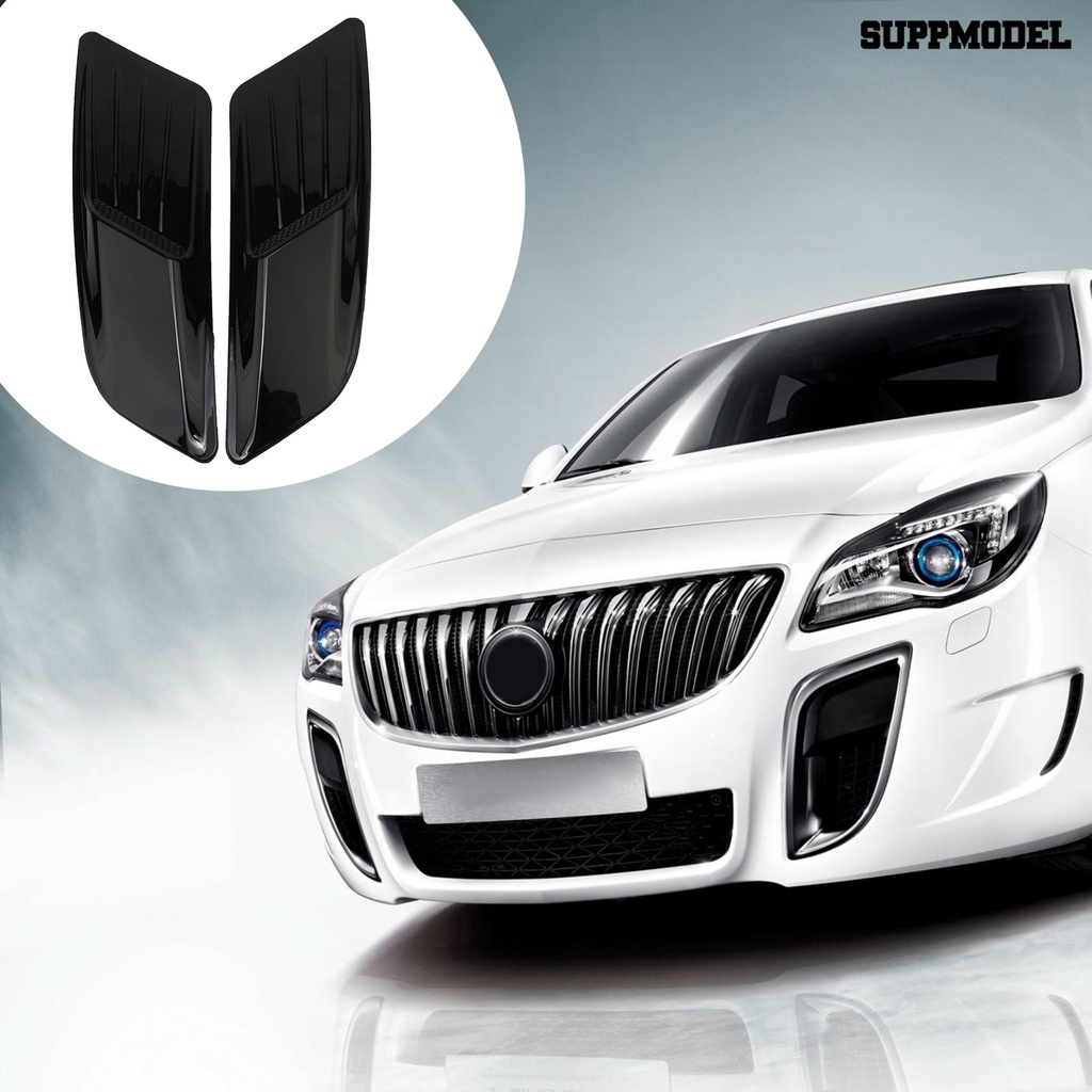 [Dekorasi] 1pasang LKT034 Air Outlet Trim Anti-slip Tahan Suhu Tinggi ABS Tahan Aus Ventilasi Trim Untuk Mobil