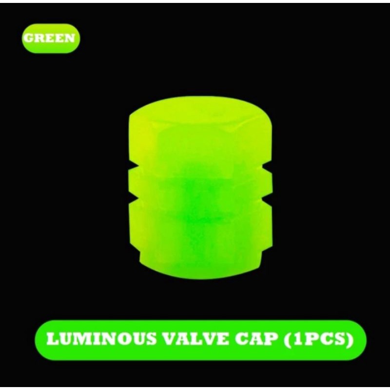 Tutup Pentil Ban Mobil Motor Sepeda Glow In The Dark Luminous American Scharder Valve