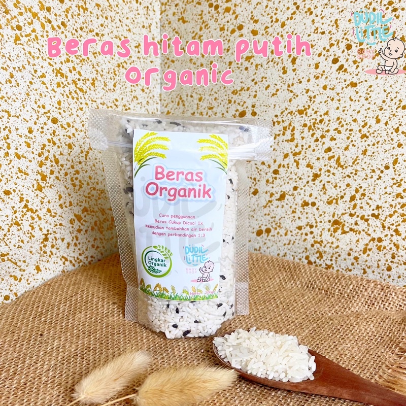 Beras Lingkar Organik Pandan Wangi, Merah Putih, Hitam Putih Untuk Mpasi 200gr