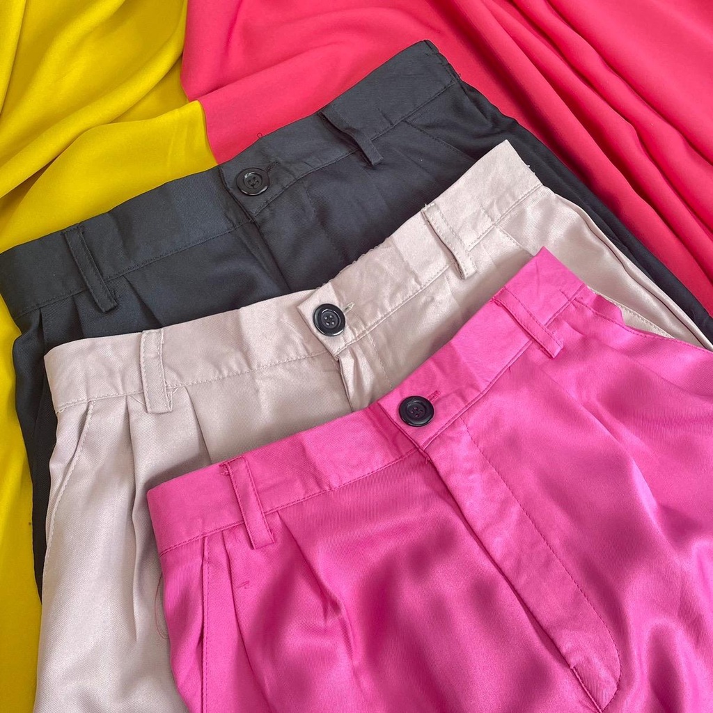 CELANA KULOT LOOSE PANTS TROUSERS WANITA