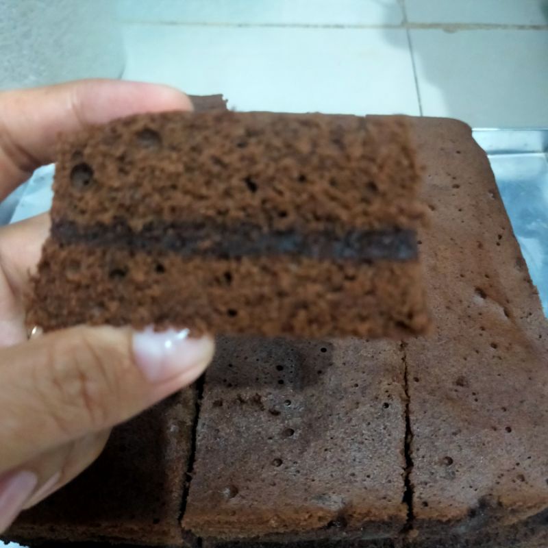 Brownies kukus 20x20x7cm