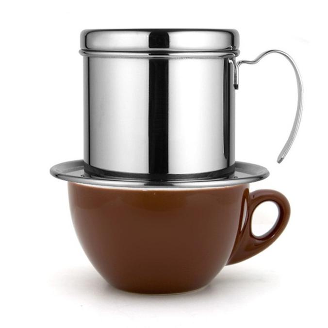 CJ Stainless Steel Vietnam Drip Pot - Vietnam Drip Coffee Tools - Premium